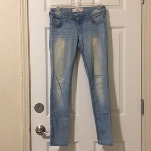 Hollister Light Denim Skinny Jeans